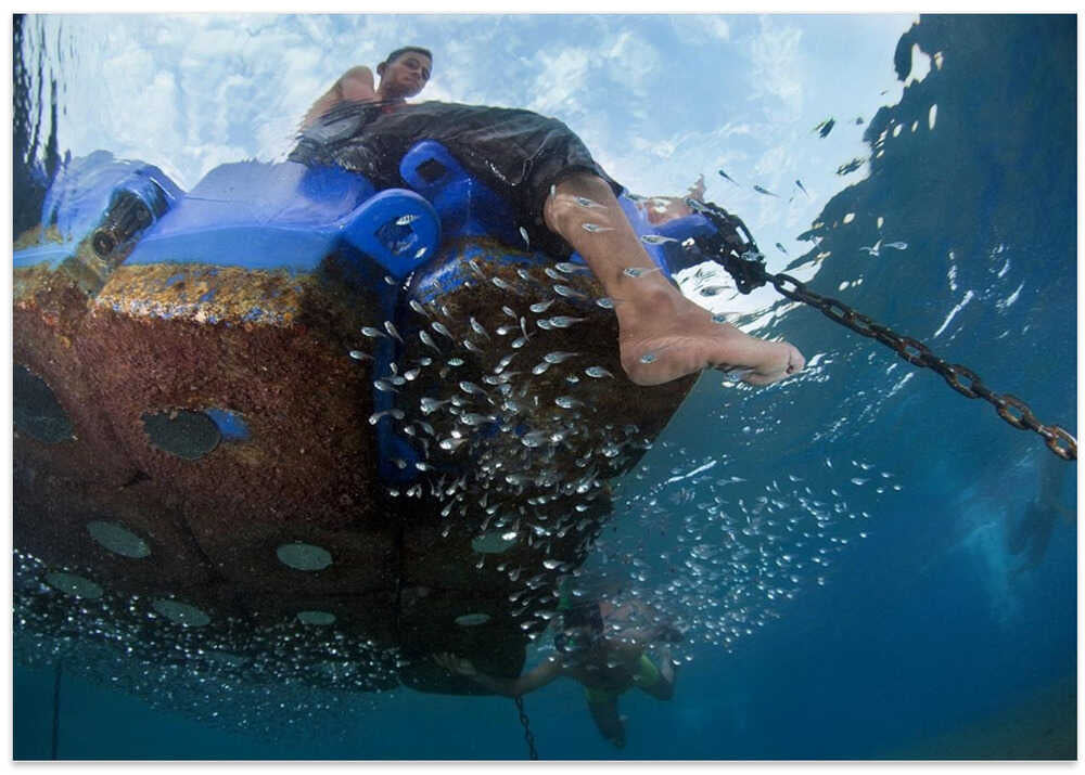 At the edge of the earth