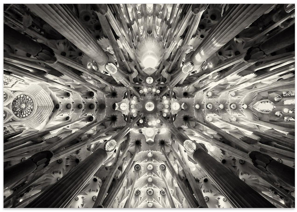 Art Prints of Artificial forest - Sagrada Familia