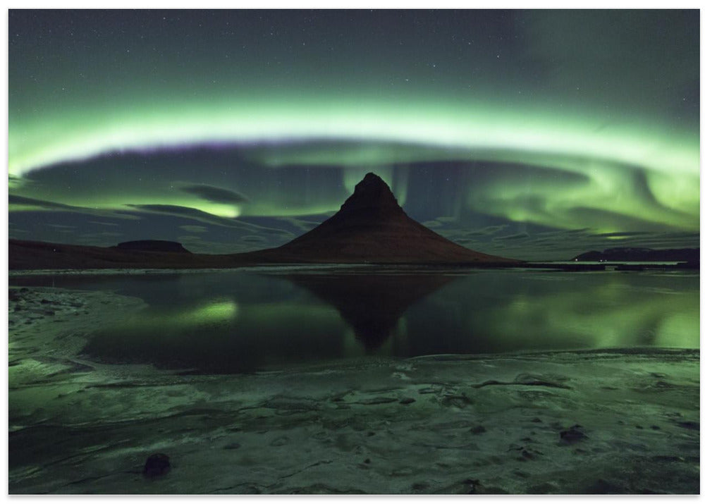 Kirkjufell Aurora