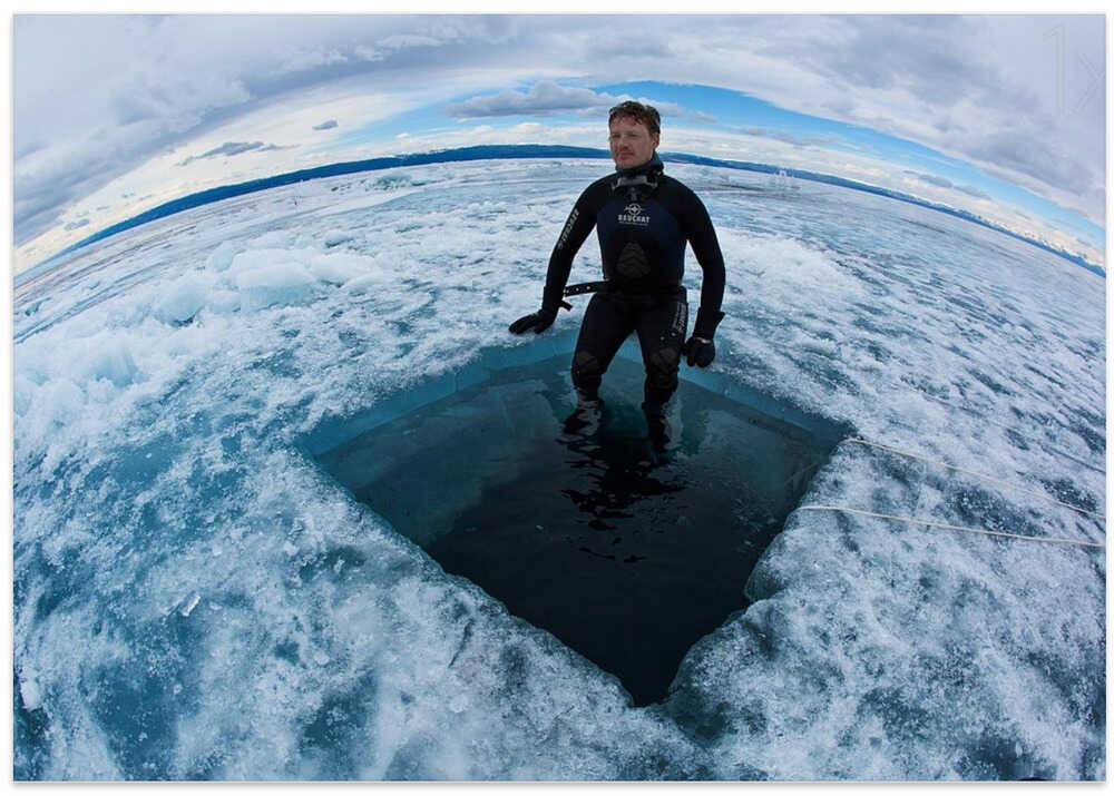 On the edge of the earth