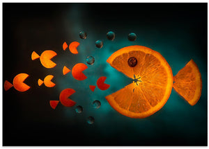 Art Prints of Orange fish