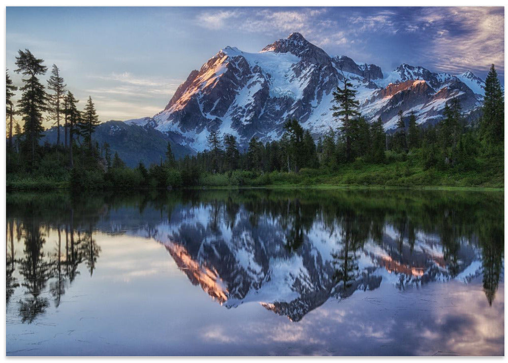 Sunrise on Mount Shuksan