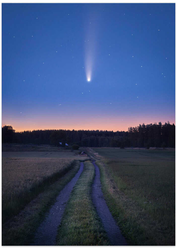 Comet NEOWISE over Sweden july 2020