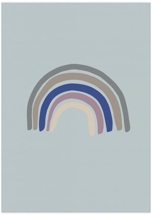 Art Prints of Rainbow Blue