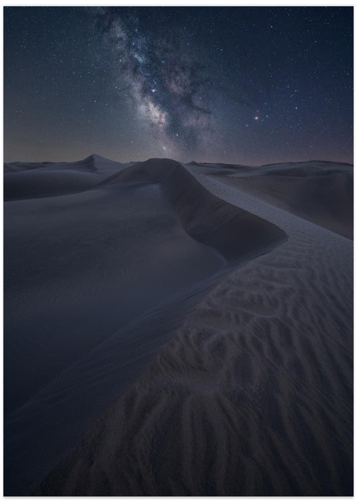 the dunes towards the sky