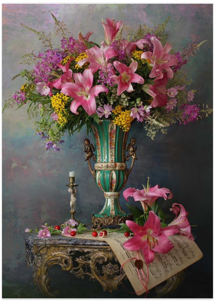 Still life with flowers