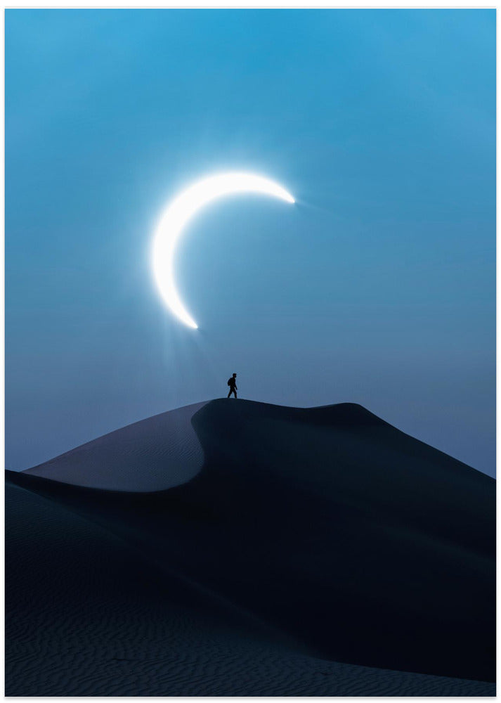 Fascinating view of the solar eclipse