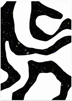 Art Prints of Black Gems