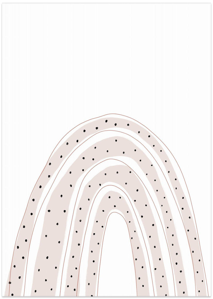Art Prints of Dotted Rainbow