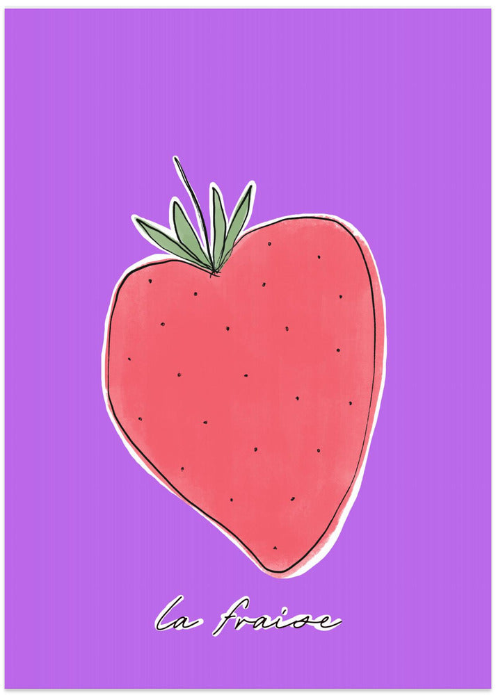 Stylized Strawberry Delight