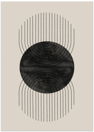 Art Prints of Perfect Point Black