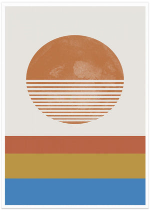 Art Prints of Retro Landscape