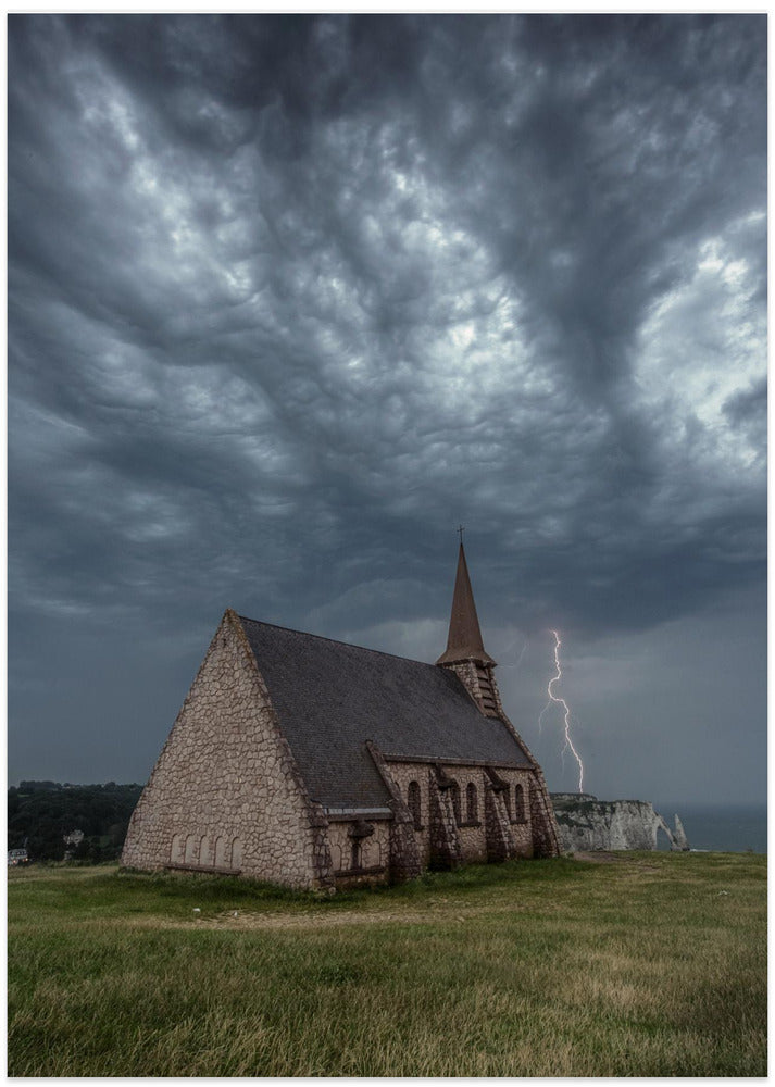 Tempest over Étretat
