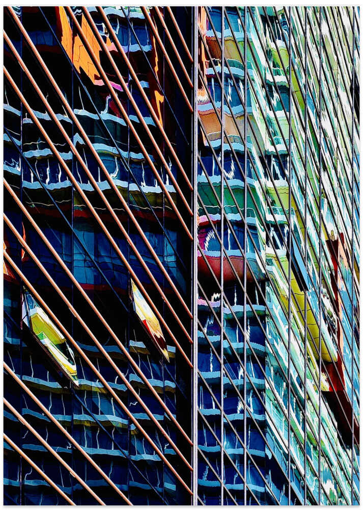 Reflections in glass - Ramat Gan