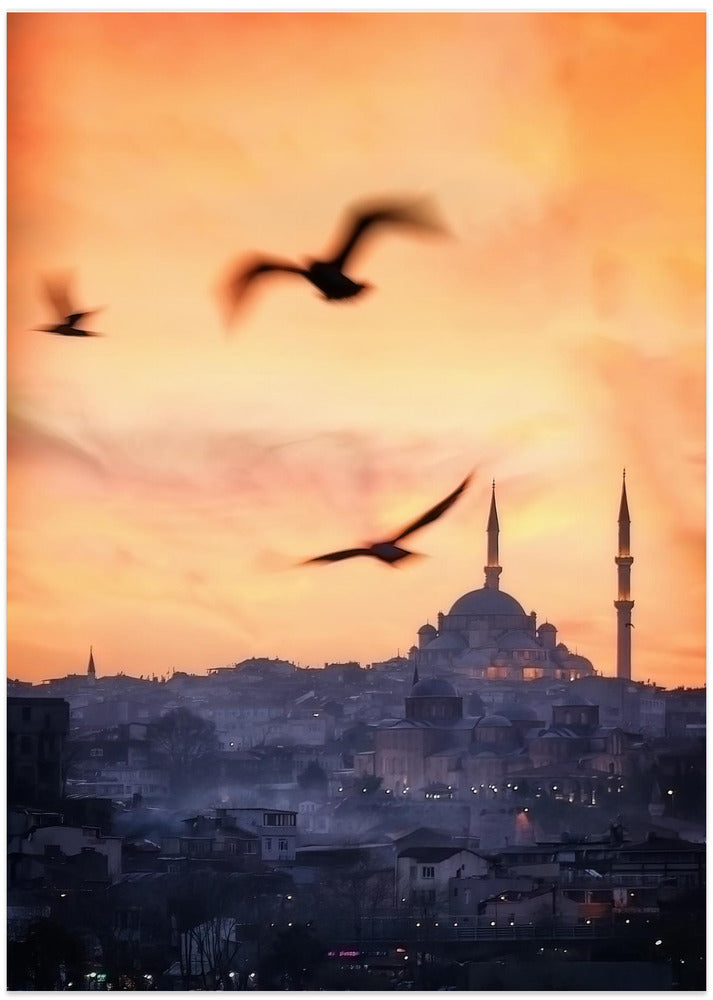 Sunset in Istanbul