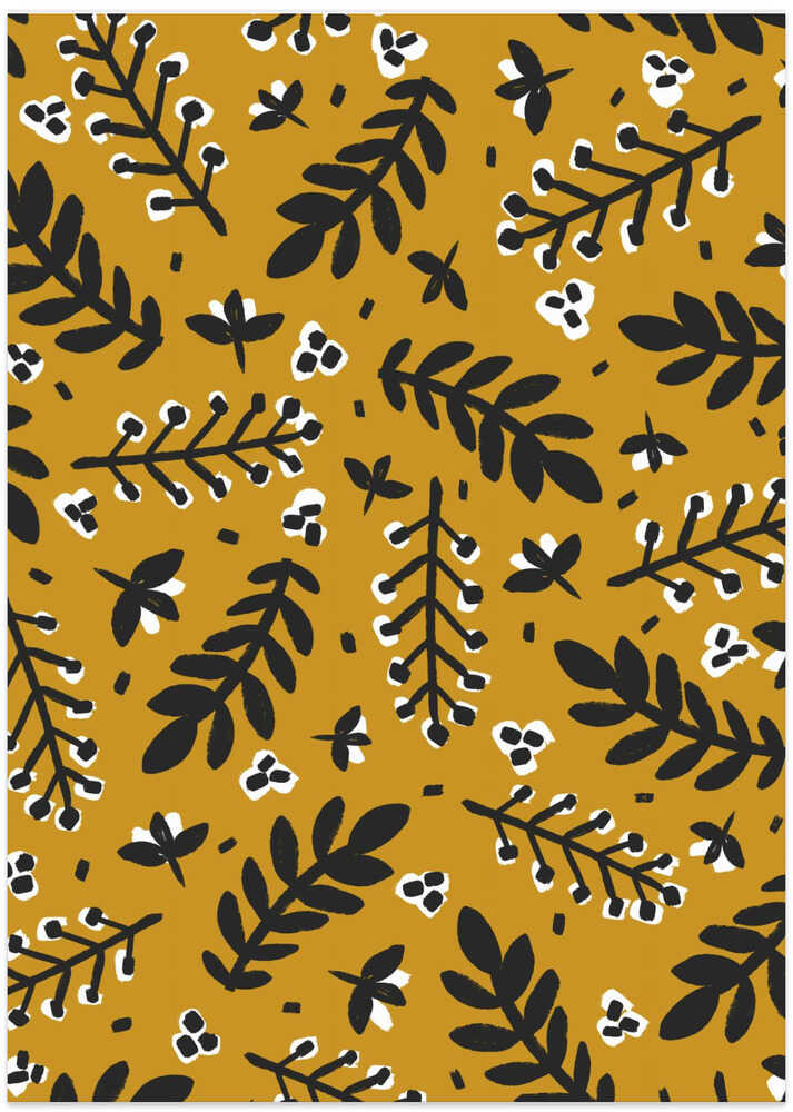 Golden Botanical Bliss