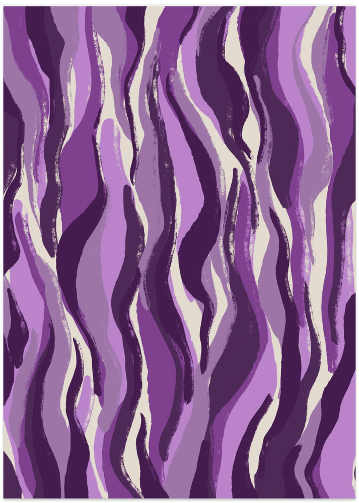 Purple Flame Waves