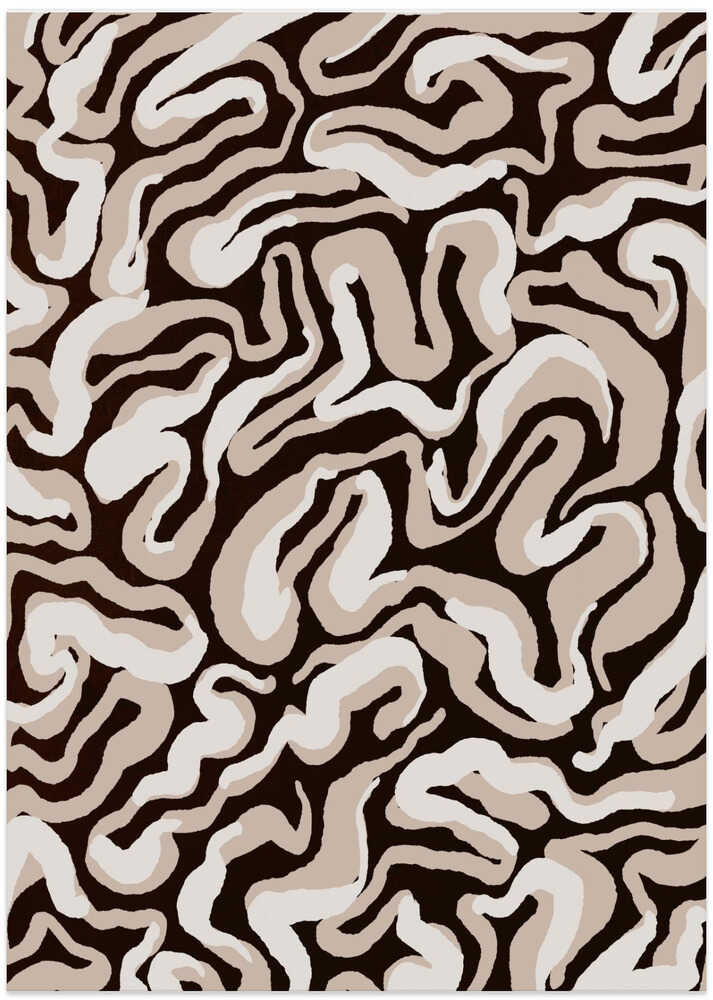 Swirling Earth Tones