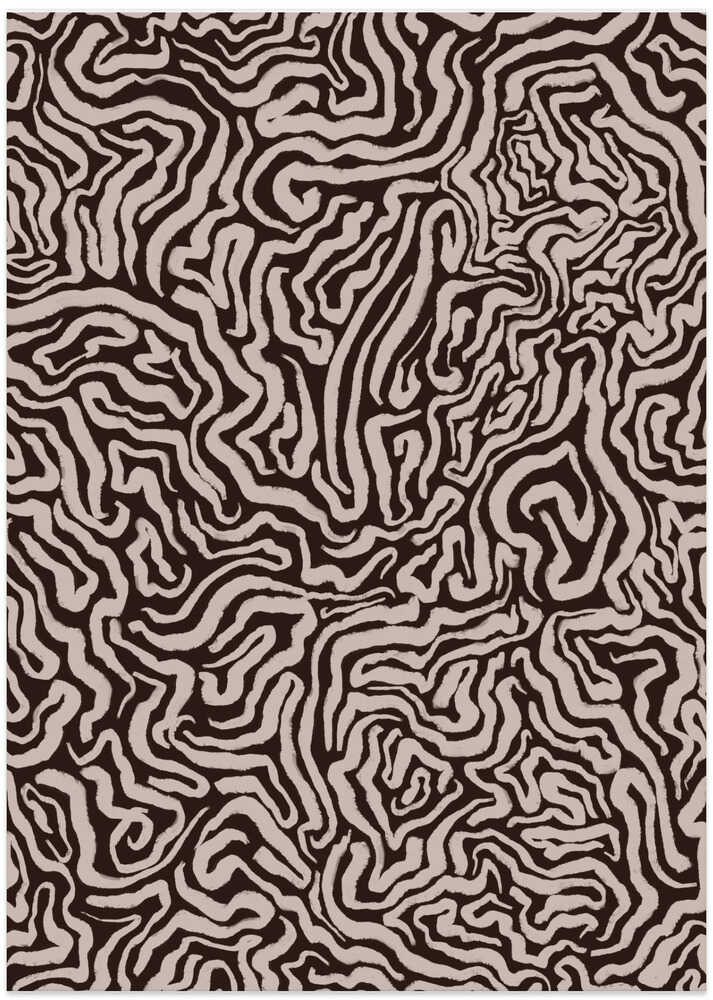Abstract Maze Lines