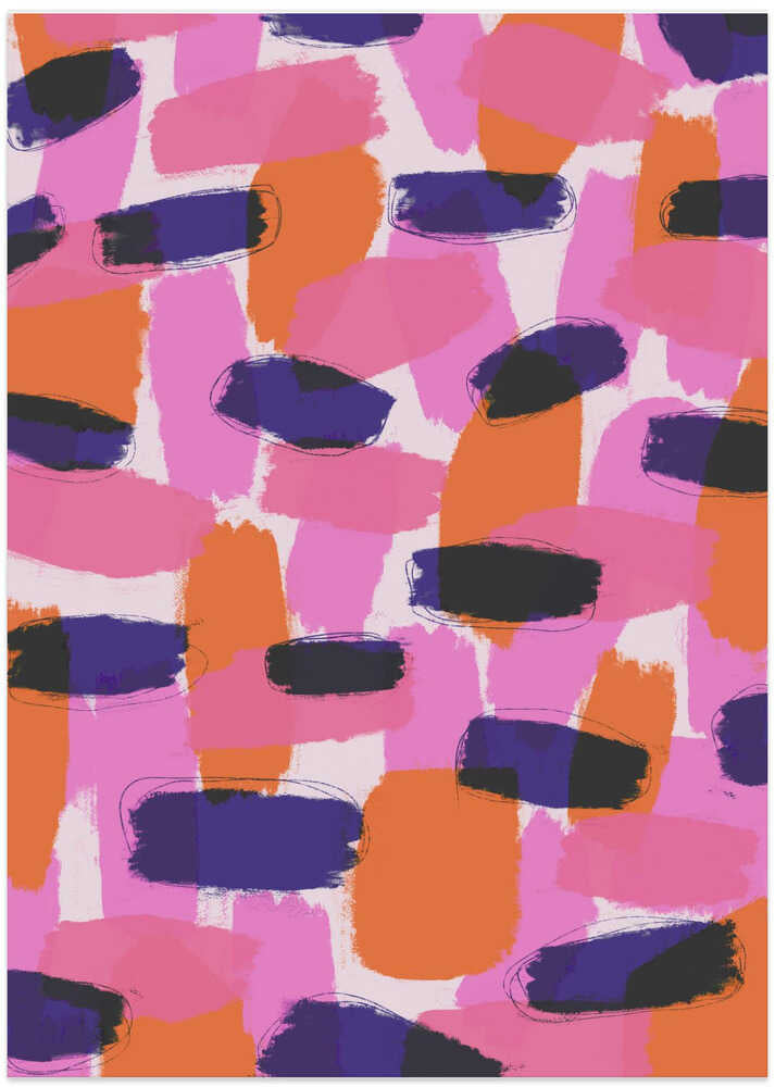 Vibrant Brushstrokes