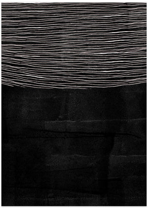 Art Prints of BLACKENED LINE