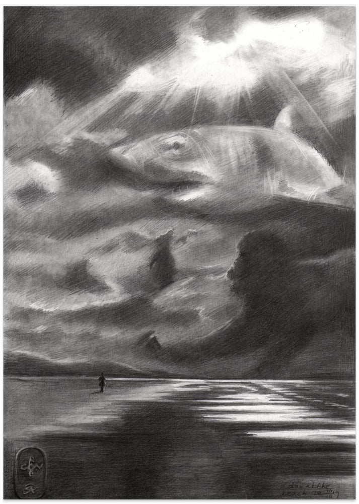 Canvas Art Print A Day at the Beach - 13-03-19