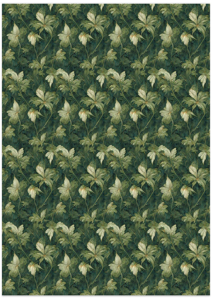 Green Leafs Pattern