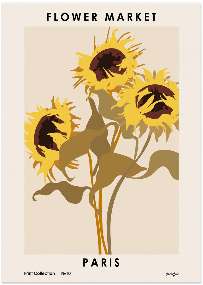 Flower Market. Paris