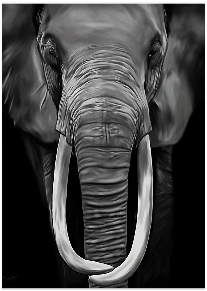 Canvas Art Print Loxodonta