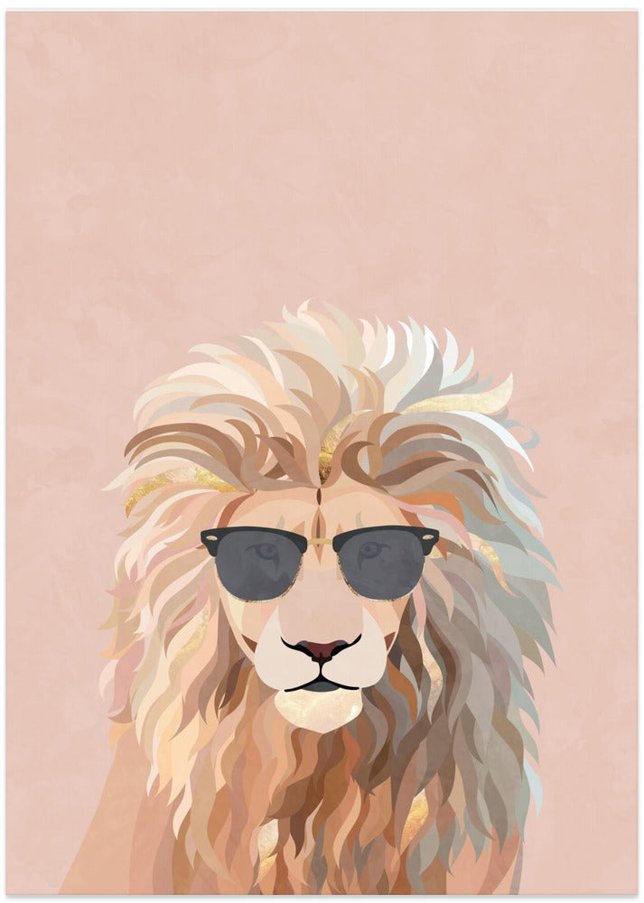 Cool cat lion
