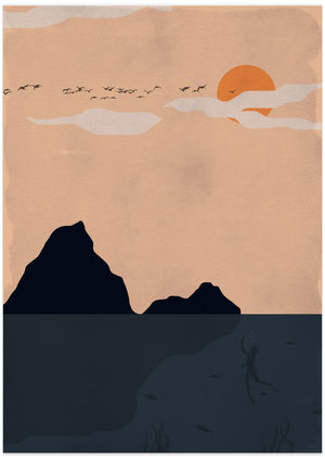 Art Prints of Deep dive