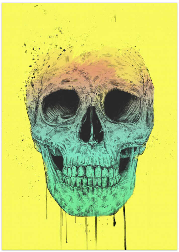 Pop Art Skull