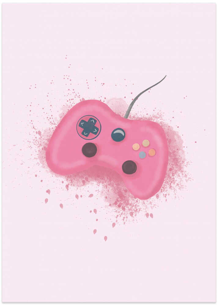 Gamer Splash Pink
