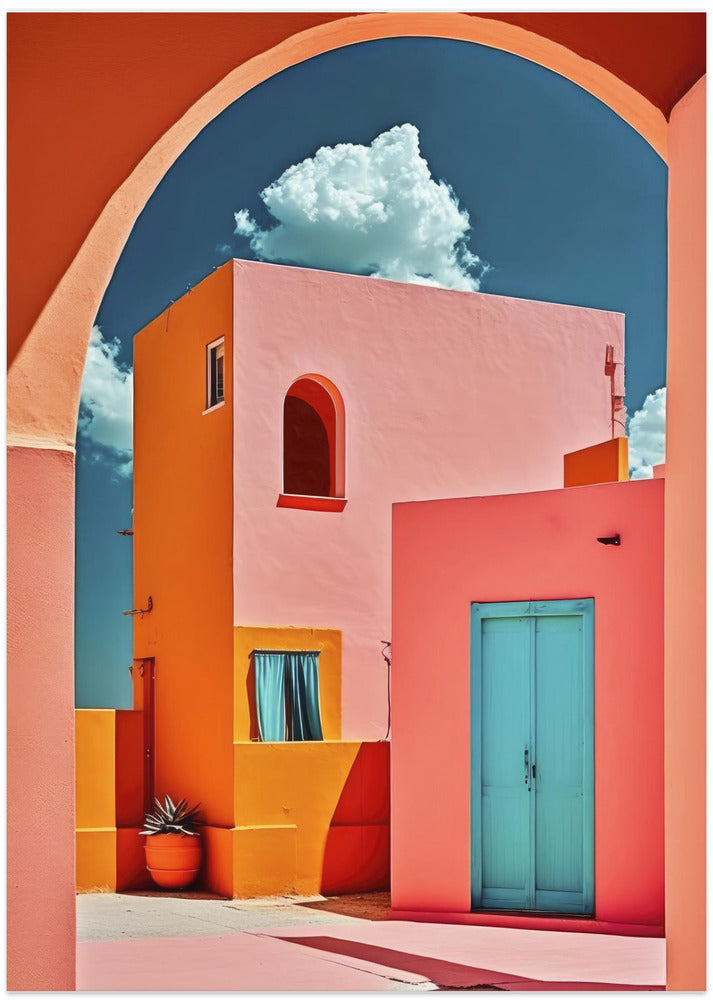 Vibrant Archway Scene