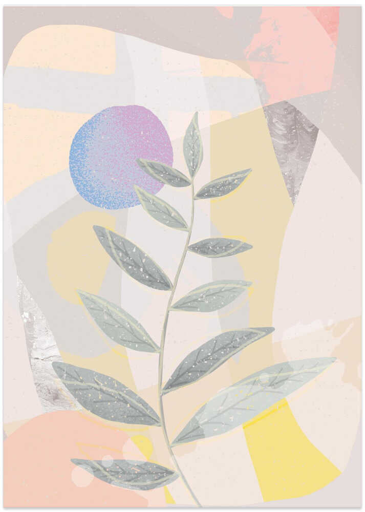 Blue Moon and Leaves