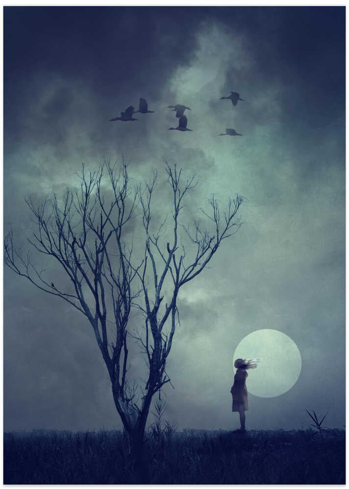 A girl waiting for someone