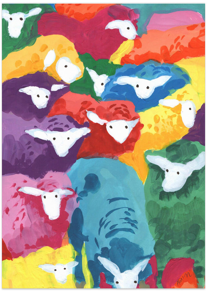 Colorful Sheep Cocktail