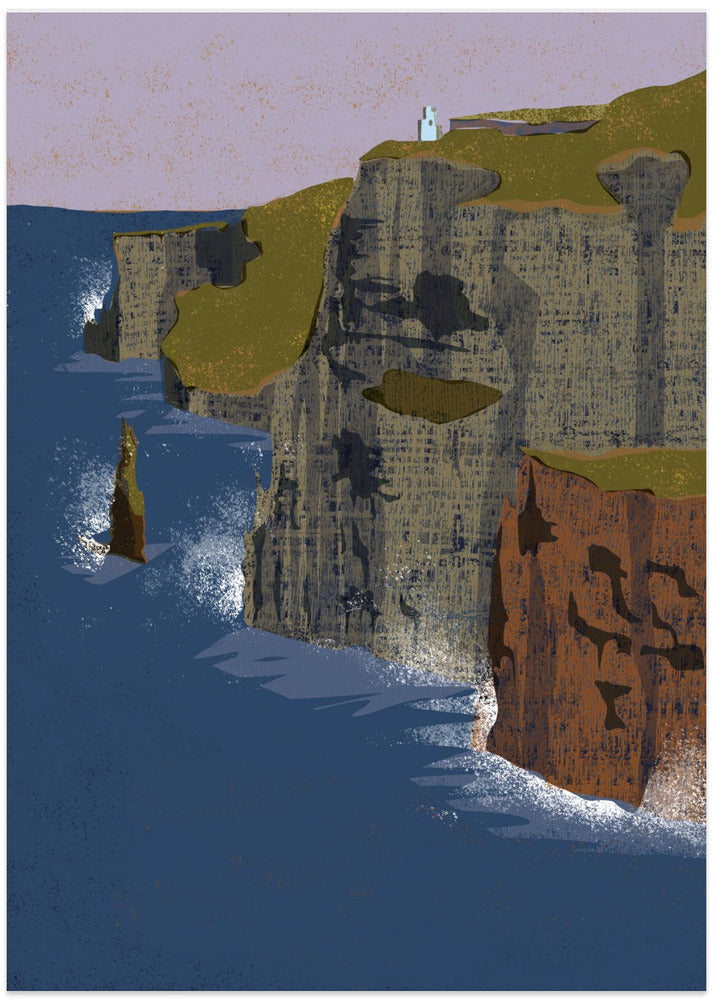 Cliffs of Moher, Ireland, Art Print, County Clare