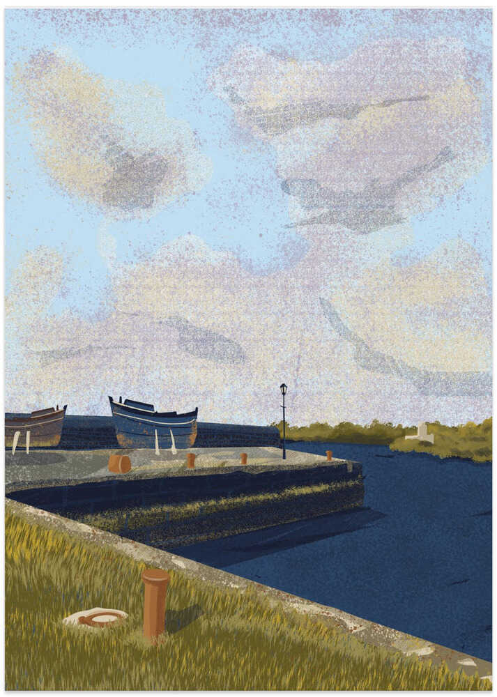 Ireland, Kinvara Harbour, County Galway