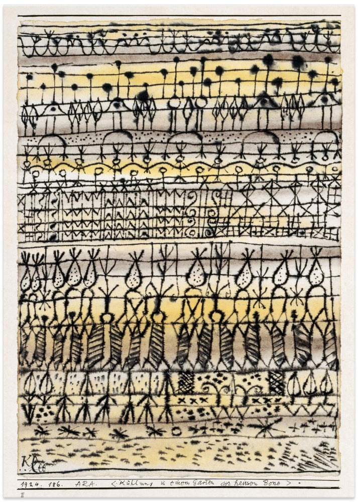 Cooling in a hot zone garden 1924