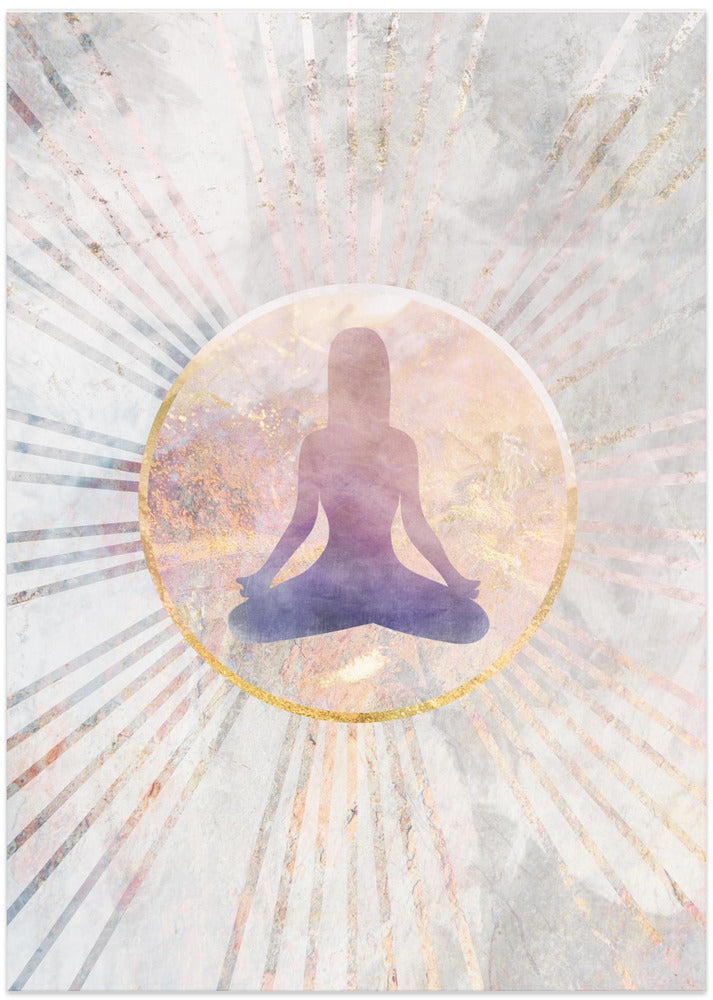 Marble Yoga Sun Rays