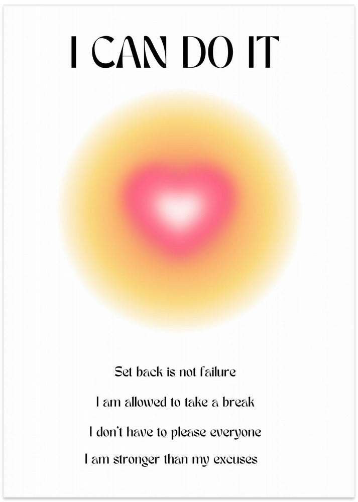 Motivational Aura Poster