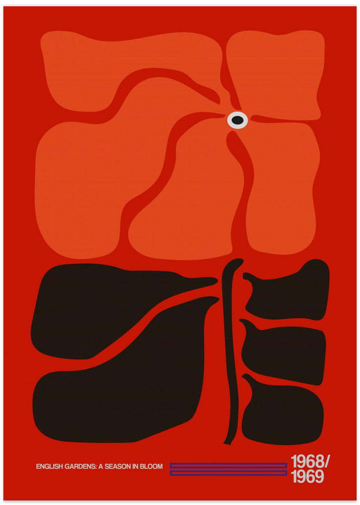 English Gardens Red/Orange