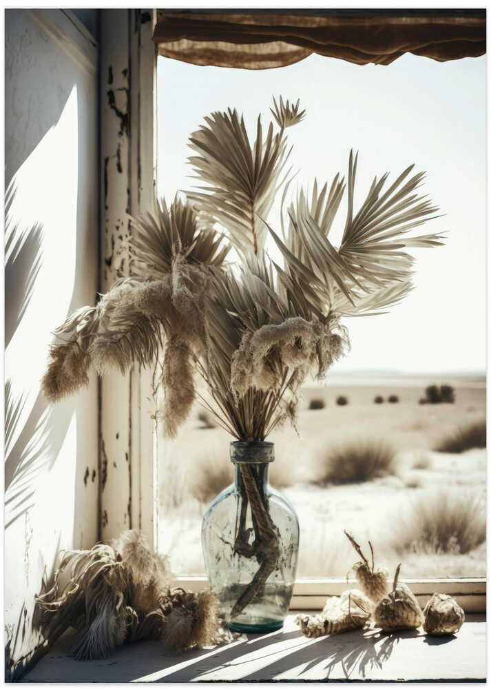 Desert Window Stillness