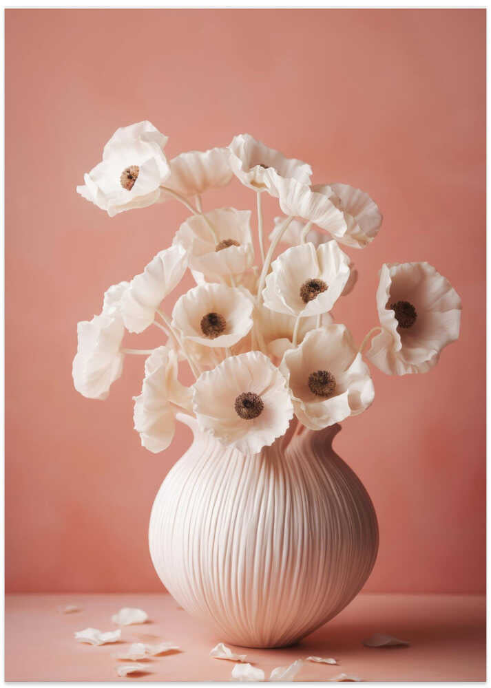 Poppies in Porcelain