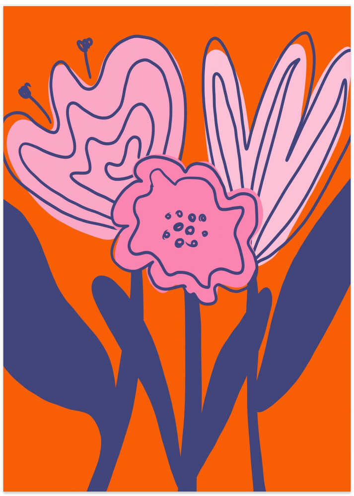 Bold Floral Elegance