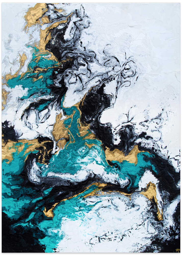 Green and Gold Smoke