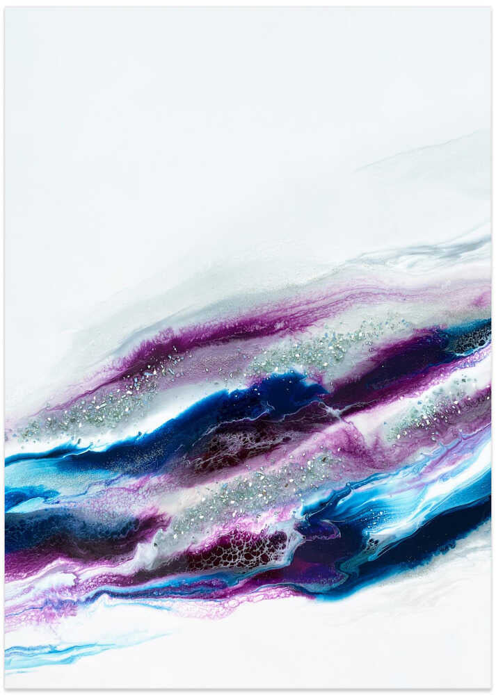 Purple and Blue Sparkles