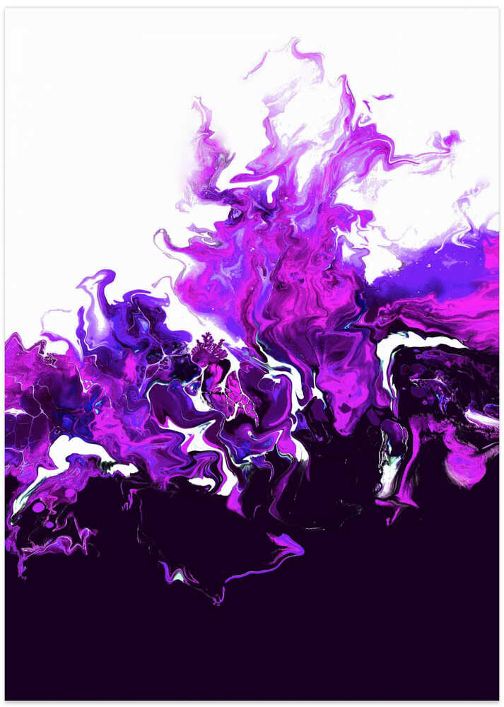 Purple Colorful Wave