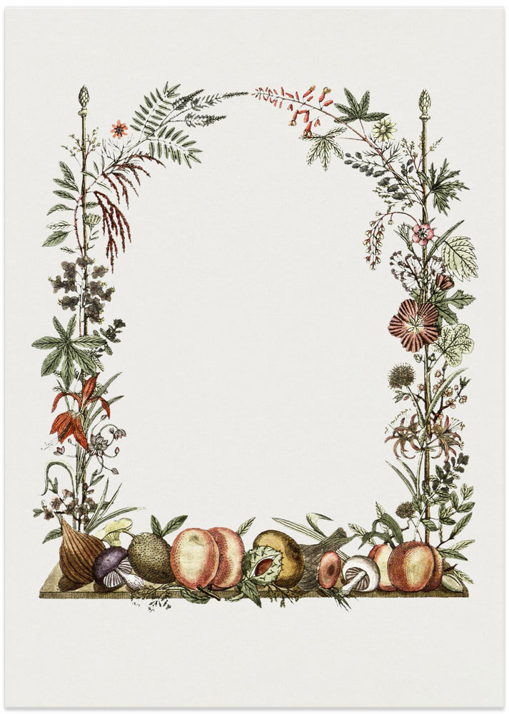 Hand Drawn Botanical Frame
